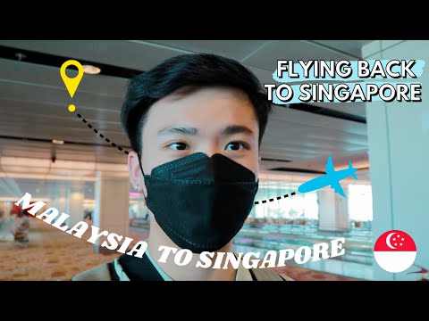 SINGAPORE I'M BACK! solo traveling from Malaysia to Singapore by air: vlog + life thoughts