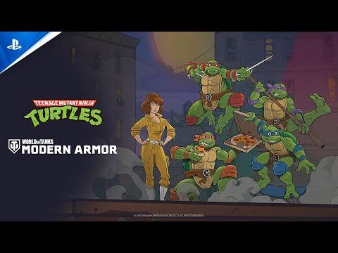 World of Tanks Modern Armor - Teenage Mutant Ninja Turtles | PS5 & PS4 Games