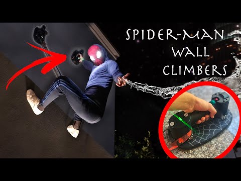 Working Spider-Man Wall Climbers! - Climb Any Surface!!