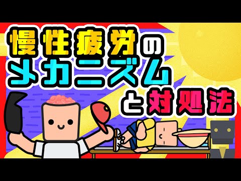 【疲れがとれない方へ】慢性疲労のメカニズムとその解決方法とは？【セロトニン】