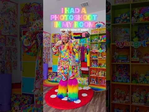 I had a Decora photoshoot in my room for a Japanese magazine!