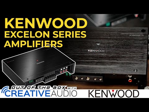 Kenwood NEW eXcelon Series Amplifiers Unboxing and Overview - Out of the Box