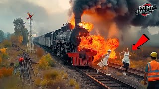 120 Shocking Train Accidents - Mistakes That Will Bring Instant Karma |  Idiots In Cars | Best 2025