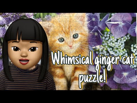 Unboxing and Solving Clementoni Ginger Cat Puzzle