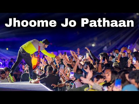 Jhoome Jo Pathaan (full video) Arijit Singh Live at Pune 2023 | Soulful Performance 😍 HD