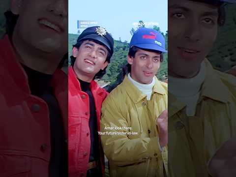 Aamir Khan And Salman Khan LOVE the Same Girl? 🤭 | Andaaz Apna Apna | Movie | #primevideoindia