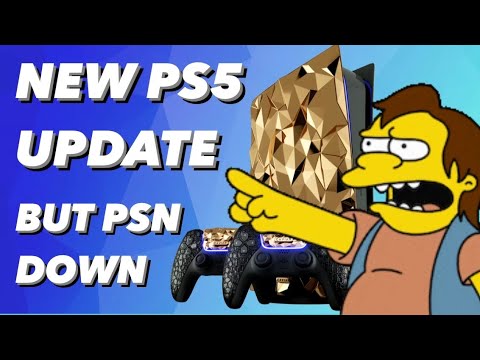 NEW PS5 System Software Update "PSN DOWN Today"