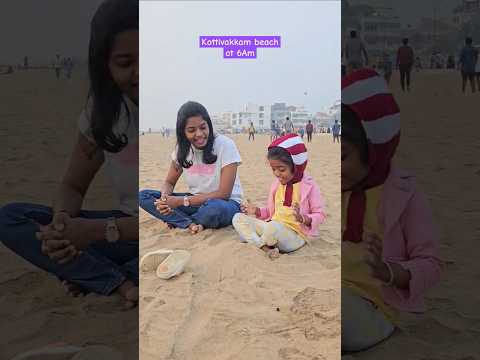 Early Morning Beach visit @ kottivakkam beach #beach #chennai #ytviral