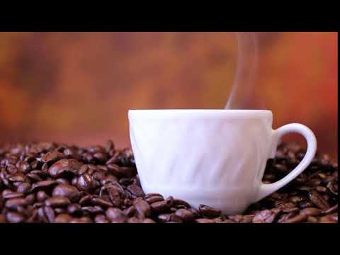 Cup Of Coffee On Top Of Coffee Beans |Video-Audio footage HD Free