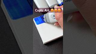 The BEST Copic Art 😍😍😍 #art #shorts