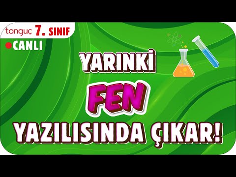 YARINKİ FEN SINAVINDA ÇIKAR! ✍🏻 7. SINIF #2025