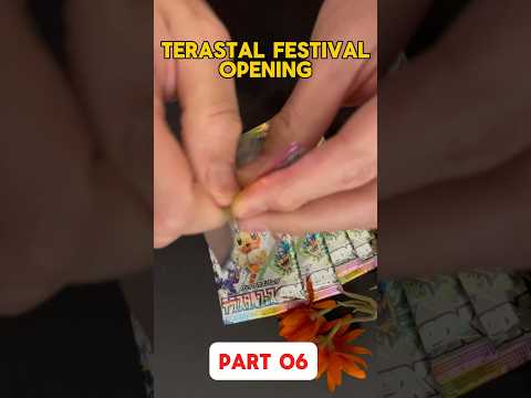 Terastal Festival JP bundle opening - part 6 - love this set ❤️ #pokemontcg #terastalfestival