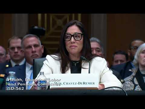 Murray Questions Labor Secretary Nominee Lori Chavez-DeRemer In Senate Hearing