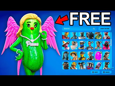 How Many Free Skins Can I Get as A FAKE Girl?