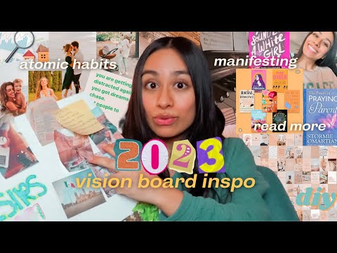 I partied all January… BUT Finally Creating My Vision Board 2023