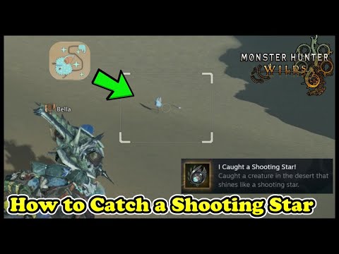 How to Catch a Shooting Star in Monster Hunter Wilds (I Caught a Shooting Star!)