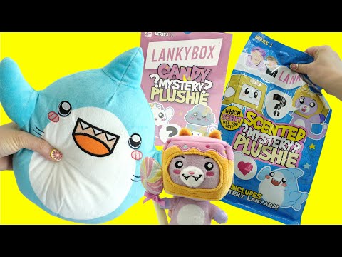 New Collection LankyBox Merch Surprise Plushy Box with Thicc Shark