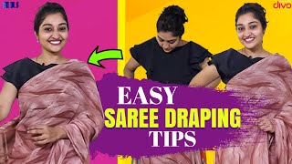 Easy Saree Draping Tips | Neels