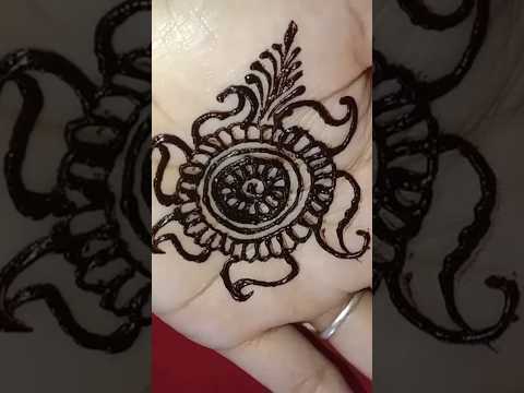 Latest front hand simple mehndi design#Mehandi lovers#😱😍