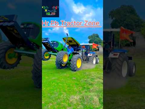 John Deere 5050D 👑vs New Holland 3630 💯की तूफानी Tochan 💥 #viral #shorts #youtubeshorts #tochan