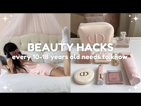 teen beauty hacks i wish i knew earlier 🎀 unique beauty tips