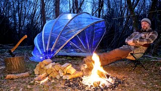 Over-nighter in an 'Armadillo' Tent