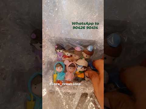 Mini dolls packing ASMR #babyshower #babydolls #asmr