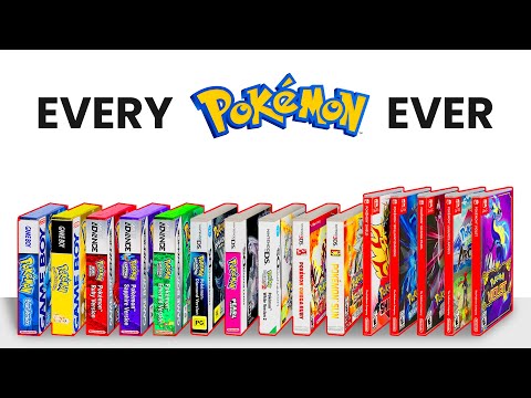 Unboxing Every Pokémon Ever (1998-2024)