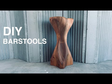 Carving Barstools out of solid wood