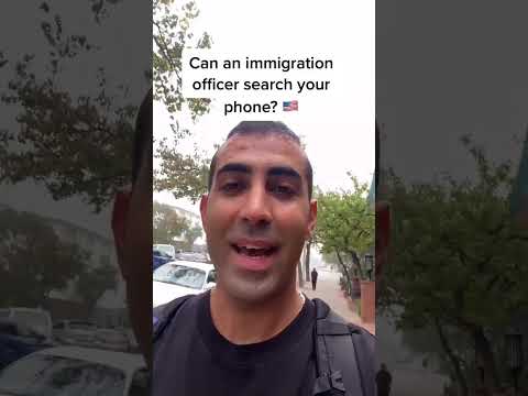 Can an Immigration Officer Search Your Phone?