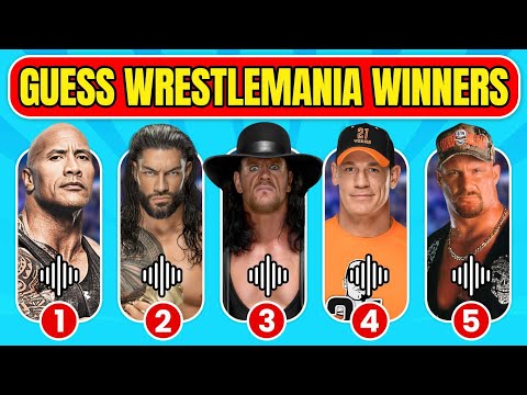 Can You Guess WrestleMania Champions by Their Entrance Music? 🎵✅🔊