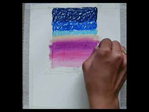 how to Draw easy oil pastel drawing| drawing with oil pastel |#youtubeshorts