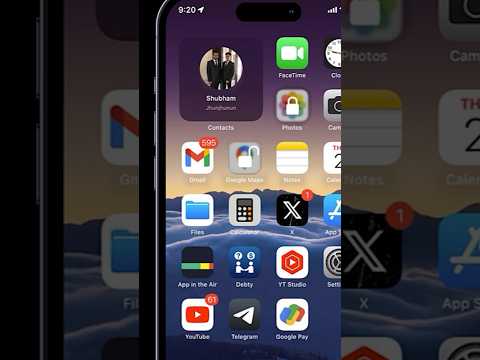 Lock Apps with FaceID on iPhone with  iOS 18 | Apple Concept | #shorts #apple