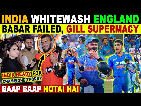 IND🇮🇳 WHITEWASHED ENG🏴󠁧󠁢󠁥󠁮󠁧󠁿 WITHOUT BUMRAH & SHAMI | INDIA READY FOR CHAMPIONS TROPHY | PAK CRYING