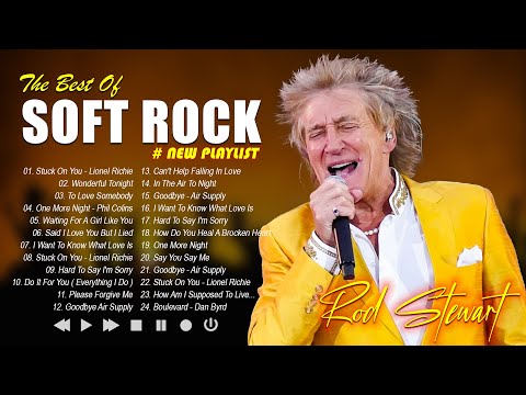 Soft Rock Songs 70s 80s 90s Full Album ✔  Rod Stewart, Phil Collins, Bee Gees, Lobo