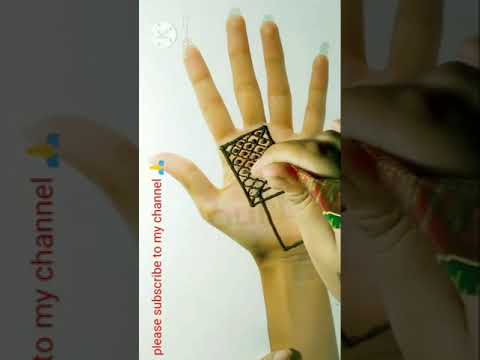 Match box trick mehedi design / #mehndi #hennadesign #newtrickmehndi #viral #trickmehndi