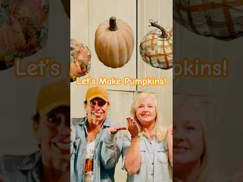 Easy DIY Pumpkins! #homeandgarden #fall #diy