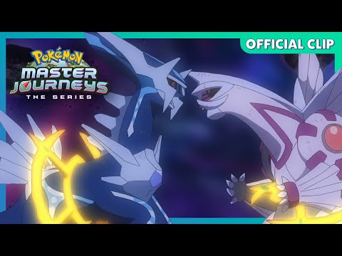 A Legendary Pokémon Showdown 💥 | Pokémon Master Journeys: The Series | Official Clip