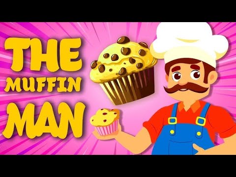 The Muffin Man Song🎂 | Nursery Rhyme for Kids | Classic Children's Song | Fun for Kids