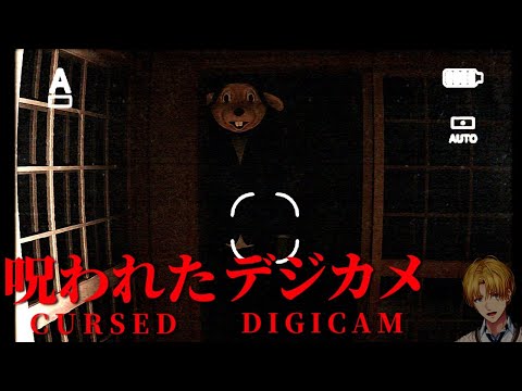 見えるはずのないものが写ってしまうカメラ、あなたは使いますか？『 呪われたデジカメ 』 【 エビオ/にじさんじ 】