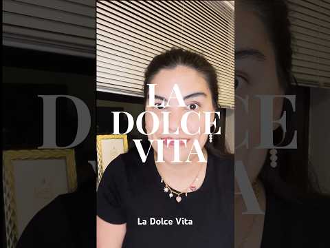 Introducing our latest jewelry collection, La Dolce Vita ✨#shortvideo #jewellery #jewelry #shorts