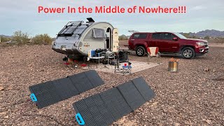 How I Power My TAB 320 Teardrop Camper Boondocking!