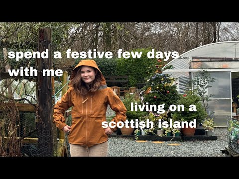 decorating our cottage, local craft fair and picking our christmas tree! vlog