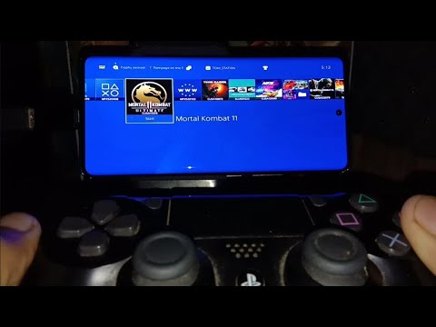 BUKAN EMULATOR PS4 DAN BUKAN REMOTE PLAY! MORTAL KOMBAT 11 RAMBO #1 LAYAR HP FULLSCREEN