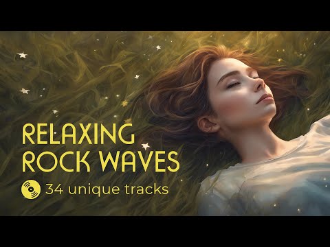 Relaxing rock waves. Calming psychedelic rock for complete relaxation