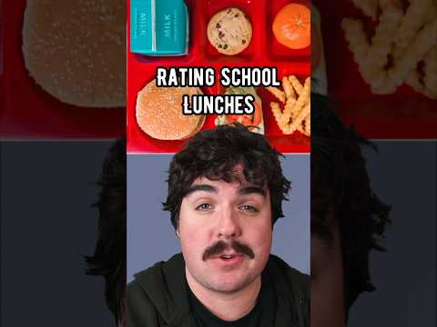 Rating A School Lunch 🥪 #shorts