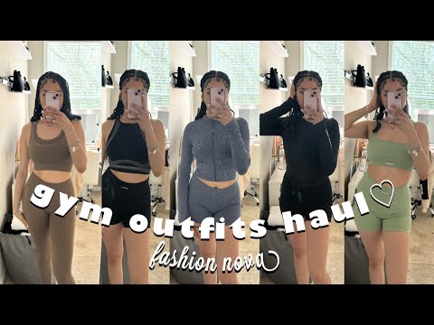 GYM OUTFITS || Fashion Nova