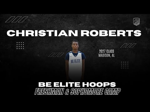 Christian Roberts is a Young PG1 that can GO!