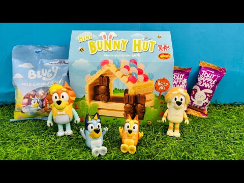 Help Bluey & Bingo build a Chocolate Bunny Hut! 🐰 🛖 🥚