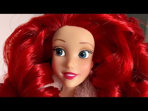 Ariel Wedding Dress Doll Transformation